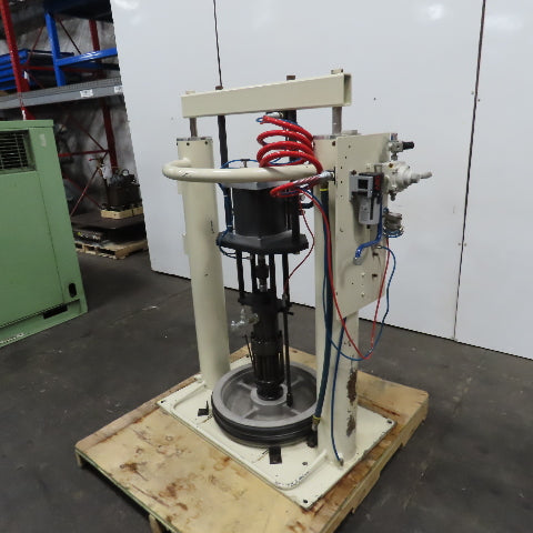 EMC2 M-5000-CS-842-55-UR-B Air Powered 55 Gallon Drum Unloader (Needs Controls)