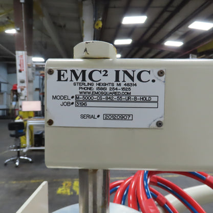 EMC2 M-5000-CS-842-55-UR-B Air Powered 55 Gallon Drum Unloader (Needs Controls)
