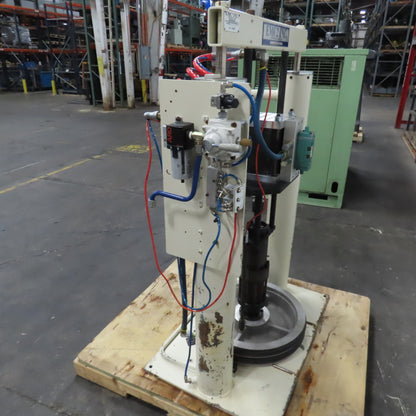 EMC2 M-5000-CS-842-55-UR-B Air Powered 55 Gallon Drum Unloader (Needs Controls)