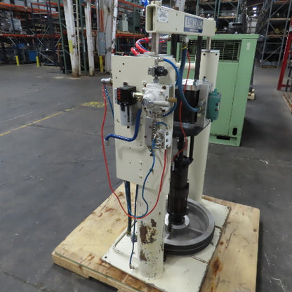 EMC2 M-5000-CS-842-55-UR-B Air Powered 55 Gallon Drum Unloader (Needs Controls)