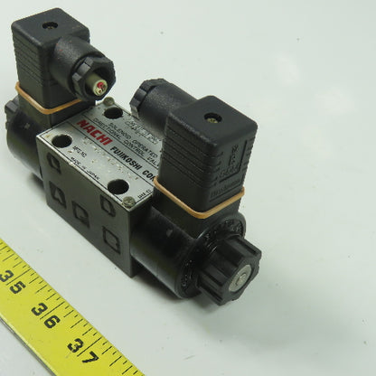 Nachi SLD-G01-C5-C1-11 Hydraulic Directional Control Solenoid Valve 110V Coil