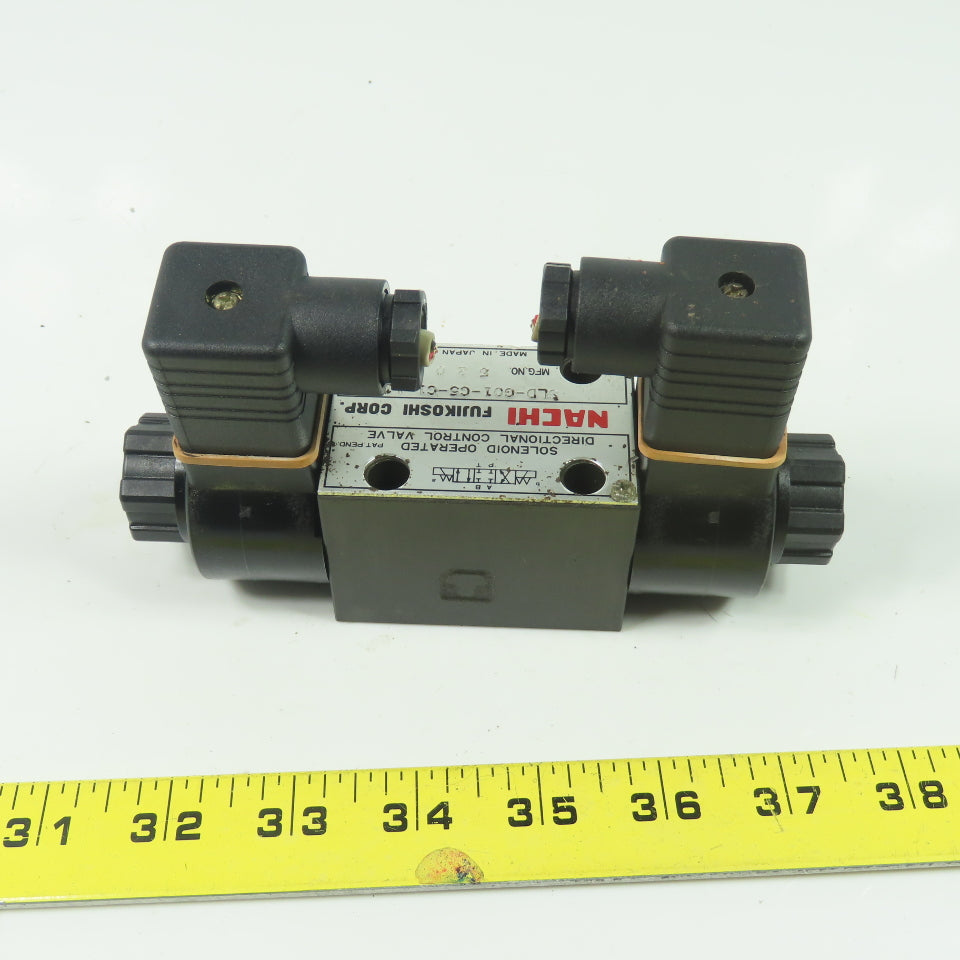 Nachi SLD-G01-C5-C1-11 Hydraulic Directional Control Solenoid Valve 110V Coil