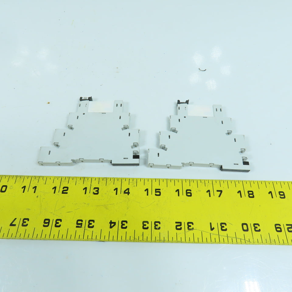 Allen Bradley 700-HLT1U 700-TBR Terminal Block Relay W/ 700-TBR24 Lot Of 2