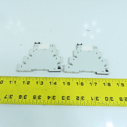 Allen Bradley 700-HLT1U 700-TBR Terminal Block Relay W/ 700-TBR24 Lot Of 2