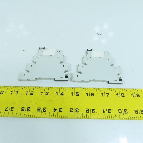 Allen Bradley 700-HLT1U 700-TBR Terminal Block Relay W/ 700-TBR24 Lot Of 2
