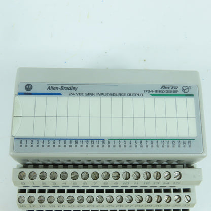 Allen Bradley 1794-IB16XOB16P Ser A Flex I/O Sink Source I/O Module W/ 1794-TB32