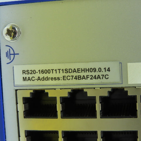 Hirschmann RS20-1600T1T1SDAEHH09.0.14 RS20 Rail Mount Ethernet Switch