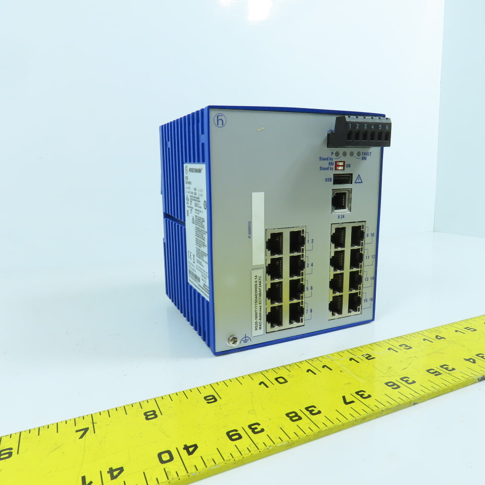 Hirschmann RS20-1600T1T1SDAEHH09.0.14 RS20 Rail Mount Ethernet Switch