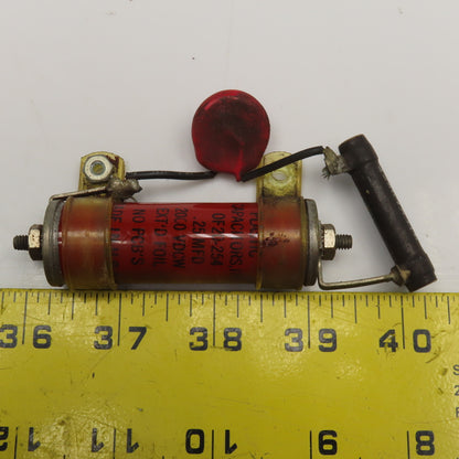 Plastic Capacitors Inc. 0F20-254 .25MFD 2000 VDCW Capacitor