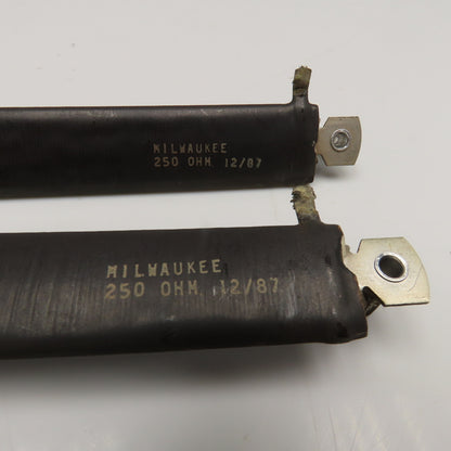 Milwaukee 250 Ohm Wire Wound Resistor Lot Of 2