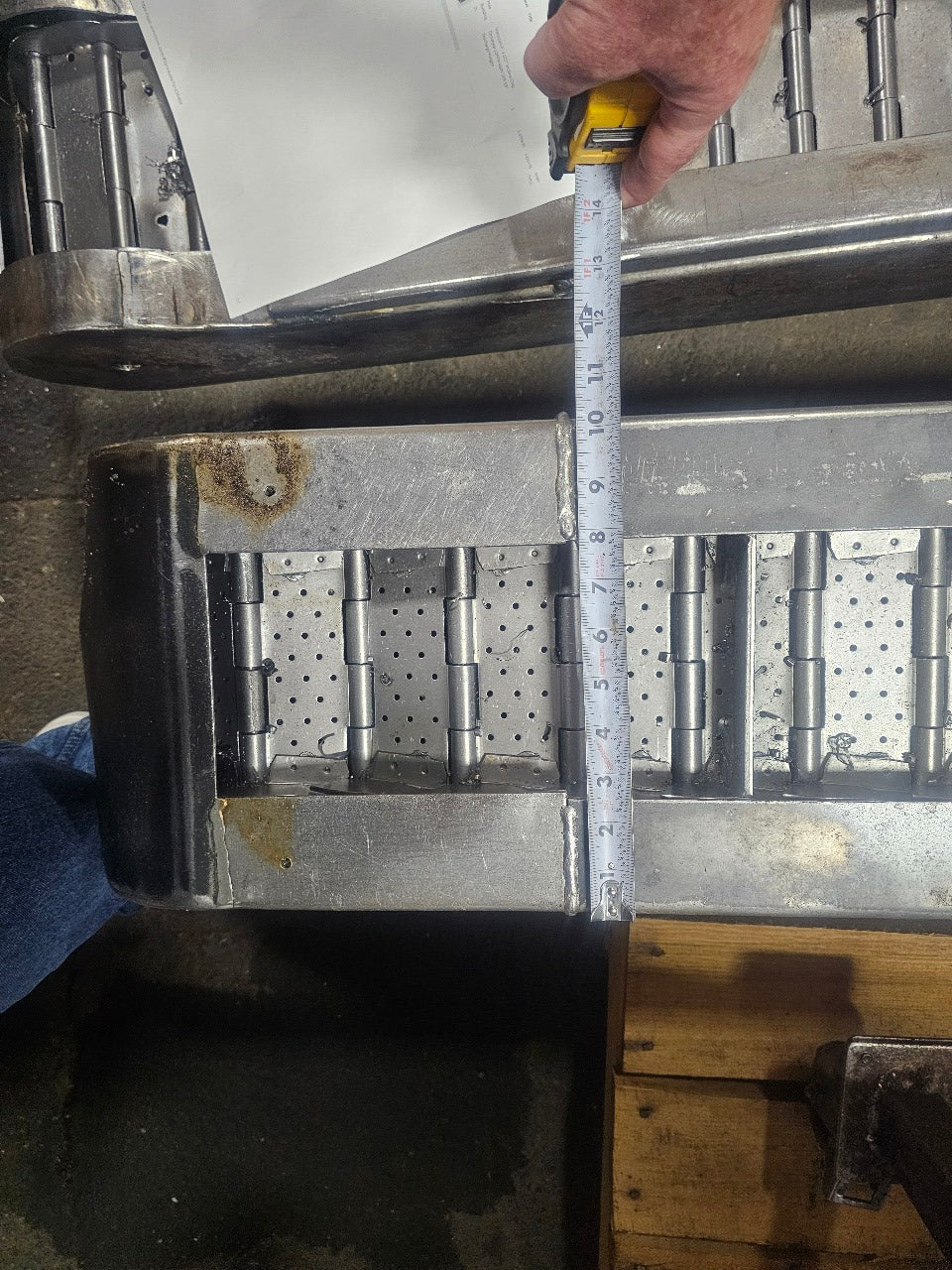 Transcon 6'' x 125'' Incline Chip Conveyor 12FPM 460V 3Ph 53" Discharge Height