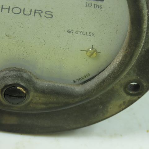Simpson 3-702913 115V Hour Meter 60 Cycles