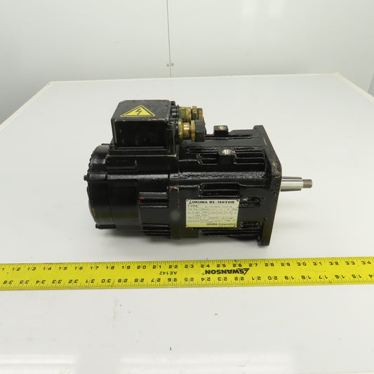 Okuma BL-MS140E-30TN-A 4.3kW Servo Motor 160V 3000RPM W/ Encoder ER-FC-2048D