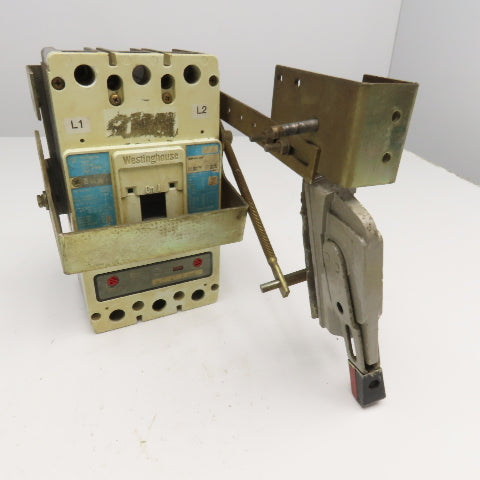 Westinghouse KD2400F 400A 600V 2 Pole Molded Case Circuit Breaker Panel Operator