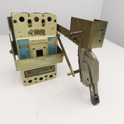 Westinghouse KD2400F 400A 600V 2 Pole Molded Case Circuit Breaker Panel Operator