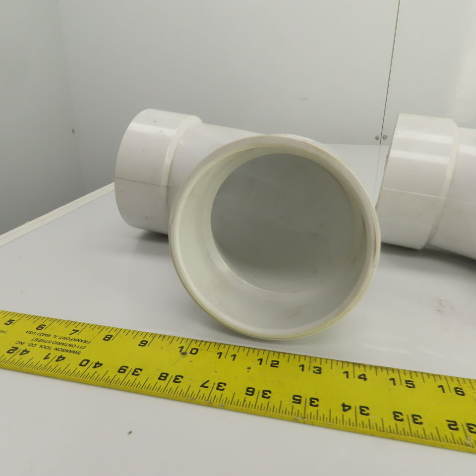 Nibco 4" PVC PVC-1 90° Degree Elbow Lot Of 3
