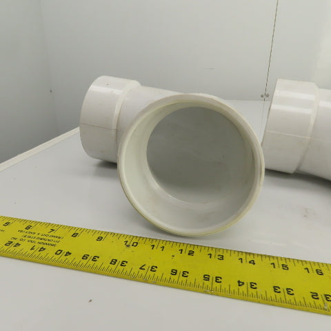 Nibco 4" PVC PVC-1 90° Degree Elbow Lot Of 3