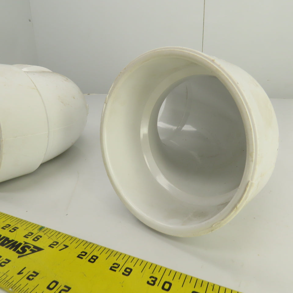 Nibco 4" PVC PVC-1 90° Degree Elbow Lot Of 3