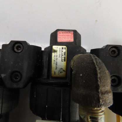 Parker 06F26AC 06R218AC 16L22BE Compressed Air FRL Regulator Lubricator 150PSI