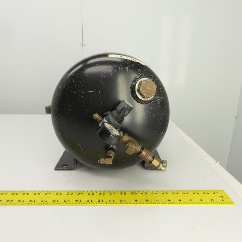 Unist 6 Gallon (22 Liter) ASME Rated Pressure Tank 150PSI W/ Regulator