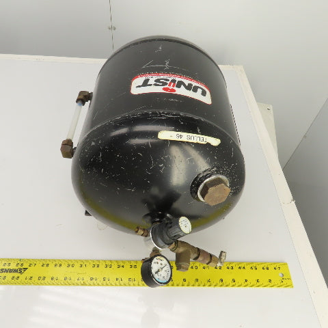 Unist 6 Gallon (22 Liter) ASME Rated Pressure Tank 150PSI W/ Regulator