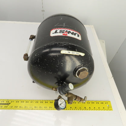 Unist 6 Gallon (22 Liter) ASME Rated Pressure Tank 150PSI W/ Regulator