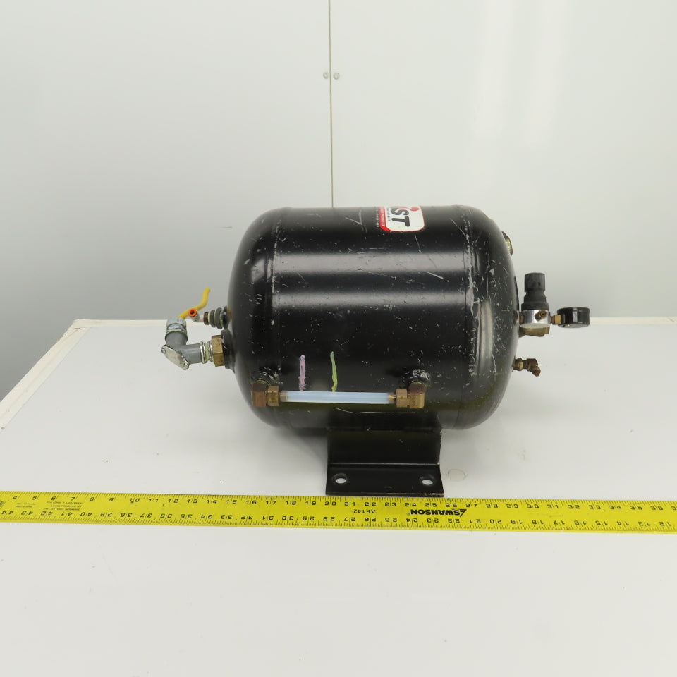Unist 6 Gallon (22 Liter) ASME Rated Pressure Tank 150PSI W/ Regulator
