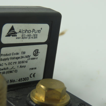 Alpha-Pure XDV-250-115V Timer Controlled Elec. Drain Valve 115V 1/2"In 1/4" Out