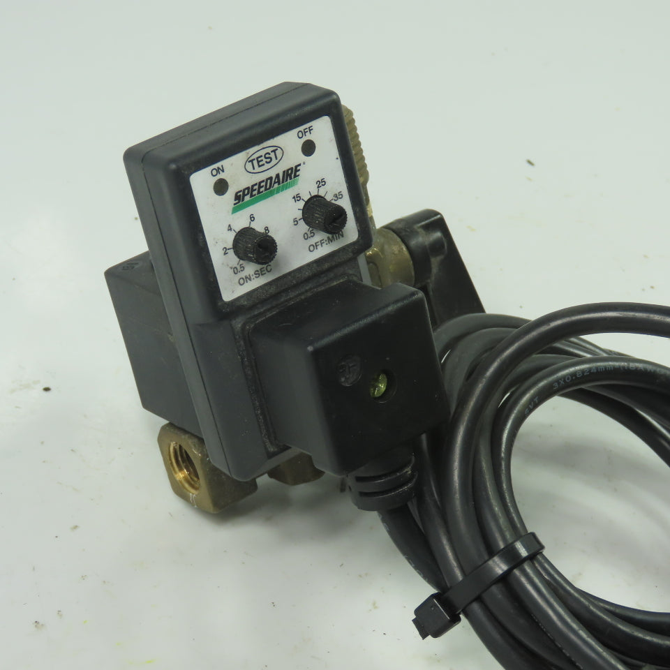 Alpha-Pure XDV-250-115V Timer Controlled Elec. Drain Valve 115V 1/2"In 1/4" Out