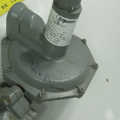 Equimeter 143 Series Gas Pressure Service Regulator 3/4" NPT