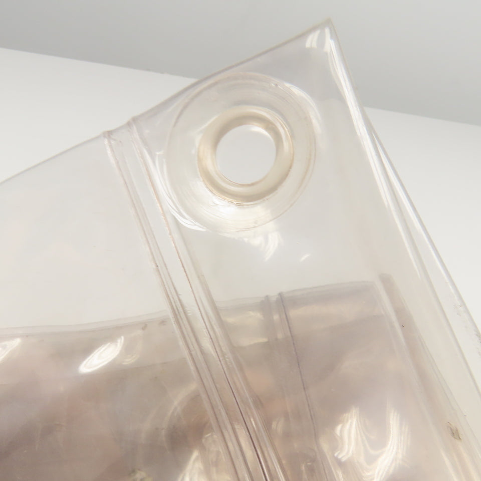 Wilson Industries 6' x 6' Clear Vinyl Curtain