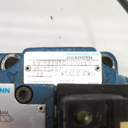 Rexroth 4WE6J61/EW110N 4WFH22W74/6FW110 Directional Hydraulic Valve W/ WZ45-4-L