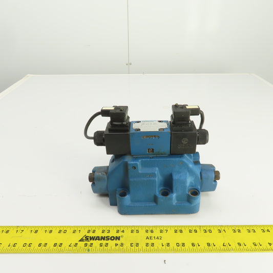 Rexroth 4WE6J61/EW110N 4WFH22W74/6FW110 Directional Hydraulic Valve W/ WZ45-4-L