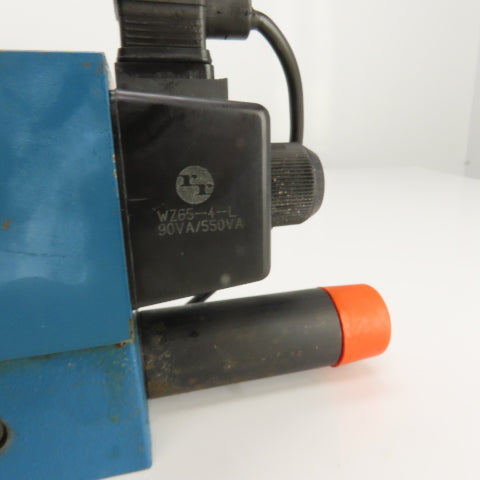 Rexroth 4WE10W31/CW110N ZDR 10 DP2-53/75YM/12 Hydraulic Valve W/ WZ65-4-L
