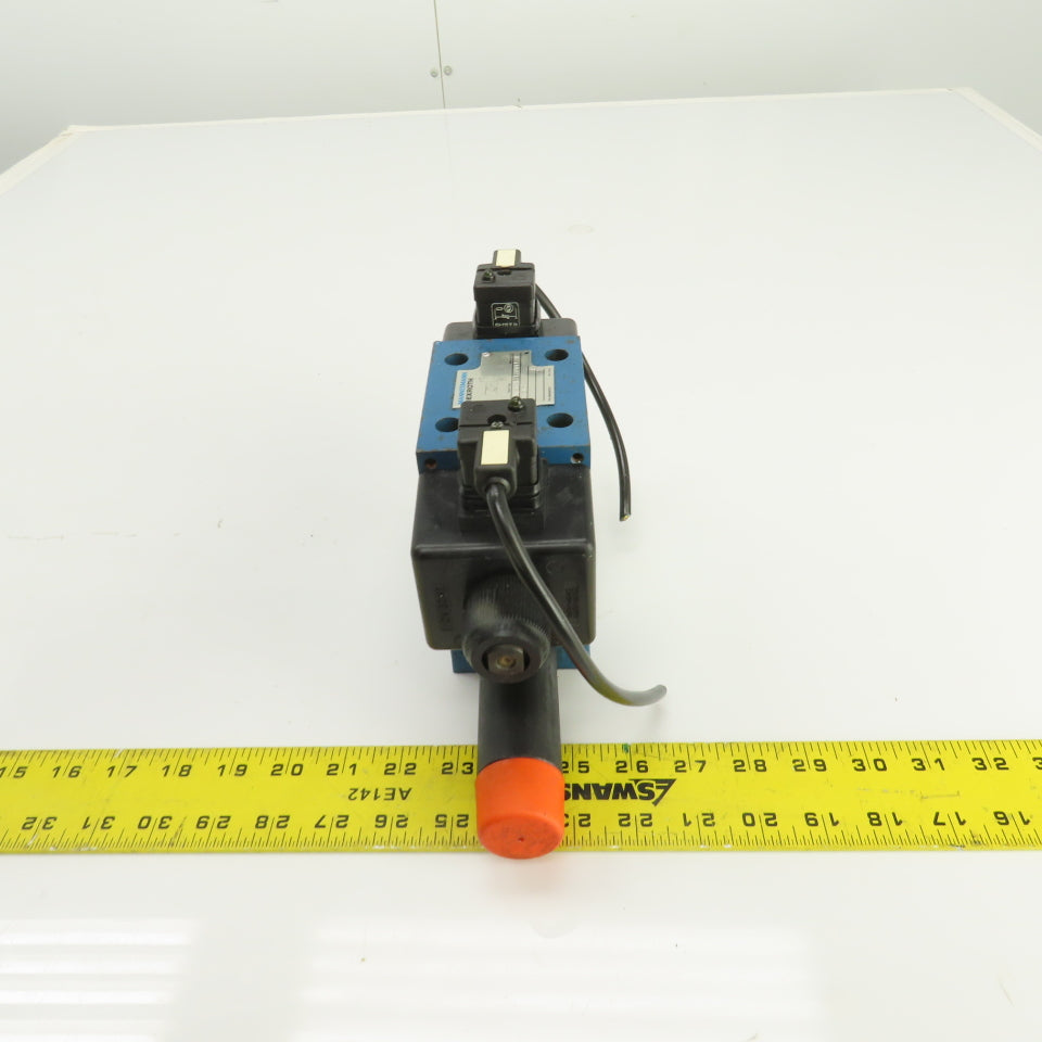Rexroth 4WE10W31/CW110N ZDR 10 DP2-53/75YM/12 Hydraulic Valve W/ WZ65-4-L