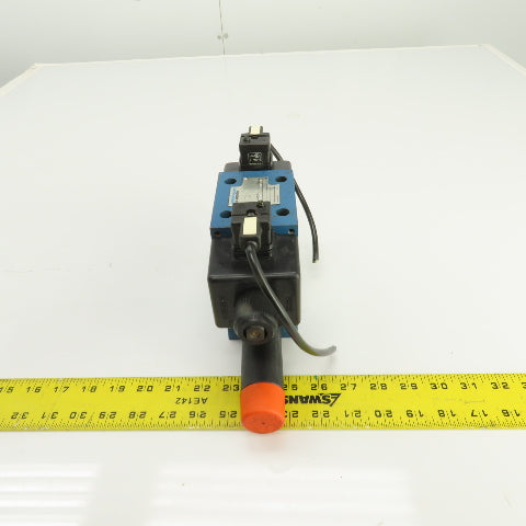 Rexroth 4WE10W31/CW110N ZDR 10 DP2-53/75YM/12 Hydraulic Valve W/ WZ65-4-L