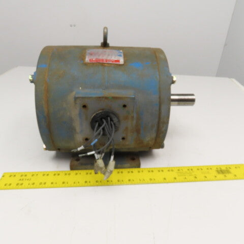 General Electric 5K213AC305 3Hp 1170RPM 3Ph 230/460V DP 213T Frame AC Motor