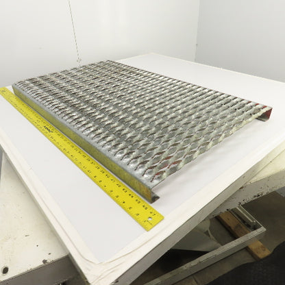 40" L x 24" W Expanded Metal Mesh Anti-Slip Stair & Work Area Safety Tread