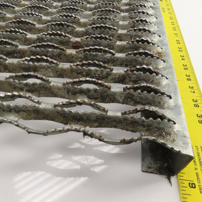 40" L x 24" W Expanded Metal Mesh Anti-Slip Stair & Work Area Safety Tread