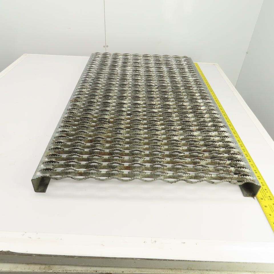 40" L x 24" W Expanded Metal Mesh Anti-Slip Stair & Work Area Safety Tread