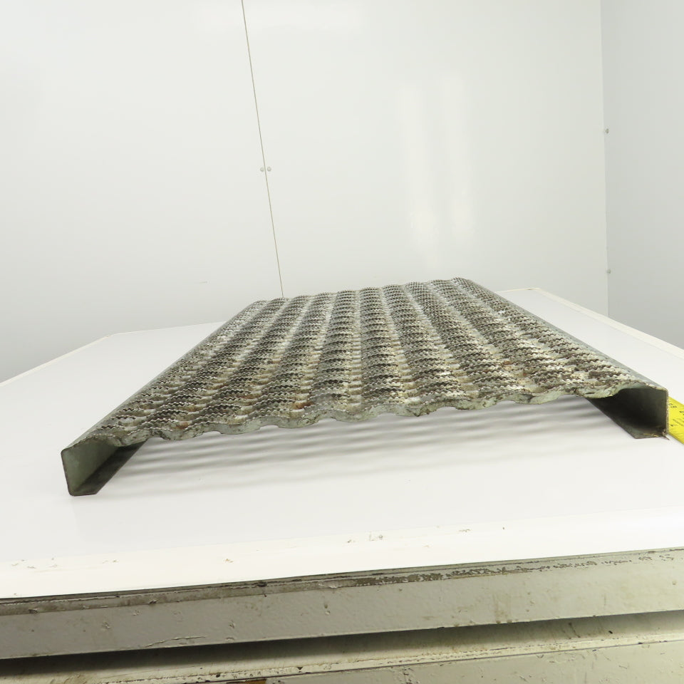 40" L x 24" W Expanded Metal Mesh Anti-Slip Stair & Work Area Safety Tread