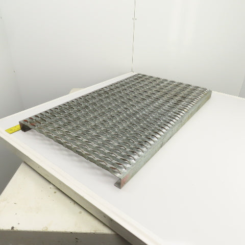 40" L x 24" W Expanded Metal Mesh Anti-Slip Stair & Work Area Safety Tread