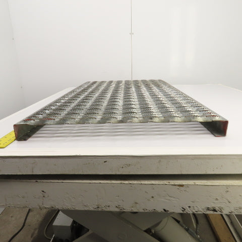 40" L x 24" W Expanded Metal Mesh Anti-Slip Stair & Work Area Safety Tread