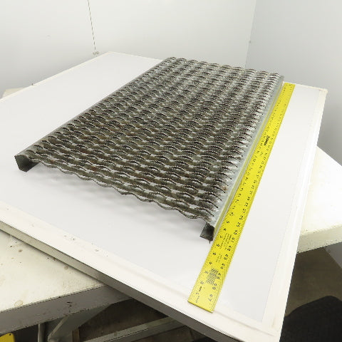 40" L x 24" W Expanded Metal Mesh Anti-Slip Stair & Work Area Safety Tread