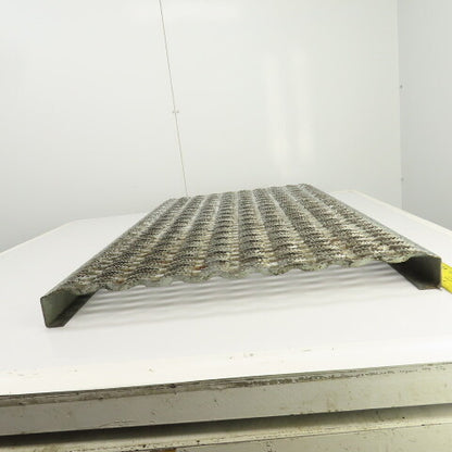 40" L x 24" W Expanded Metal Mesh Anti-Slip Stair & Work Area Safety Tread