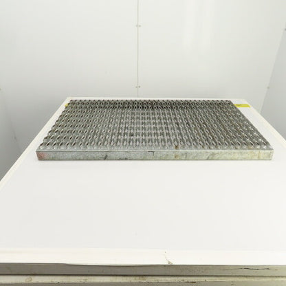 40" L x 24" W Expanded Metal Mesh Anti-Slip Stair & Work Area Safety Tread