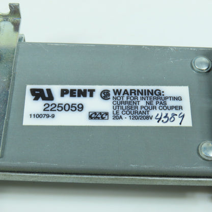 Pent 225059 110079-9 20A Office Cubicle Wire Harness Extender 120/208V 12-1/2" L