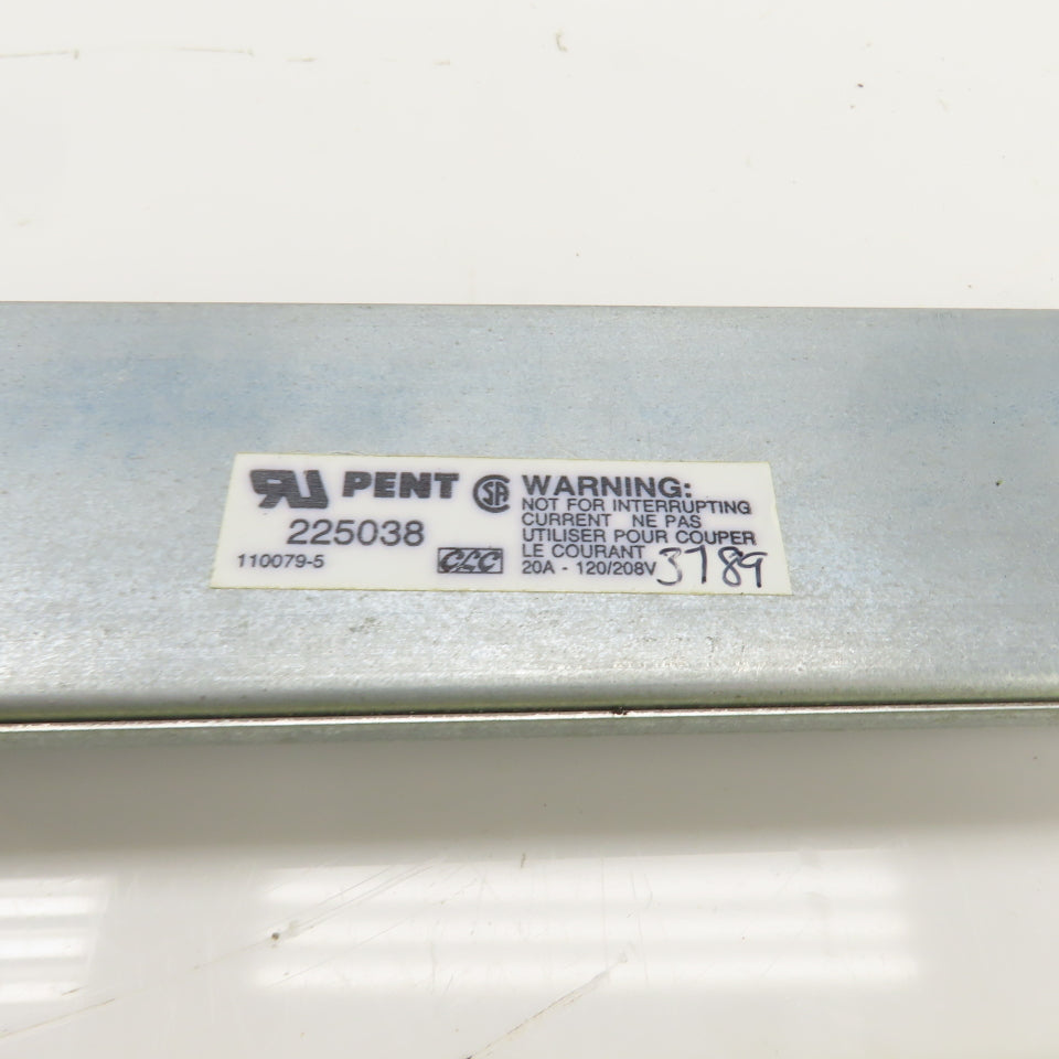 Pent 225038 110079-5 20A Office Cubicle Wire Harness Extender 120/208V 30-1/2" L