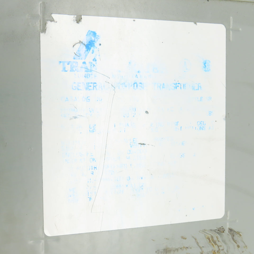 Acme T2530 5kVA 1PH General Purpose Transformer Pri 480V Sec 240/120V