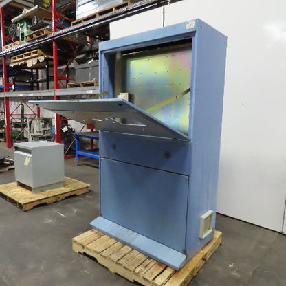 82" x 47" x 24" Free Standing Double Sided Electrical Enclosure W/ Disconnect